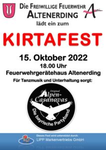 Save the date! Kirtafest 15.10.2022