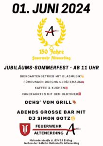 Save the Date! Sommerfest am 01. Juni 2024